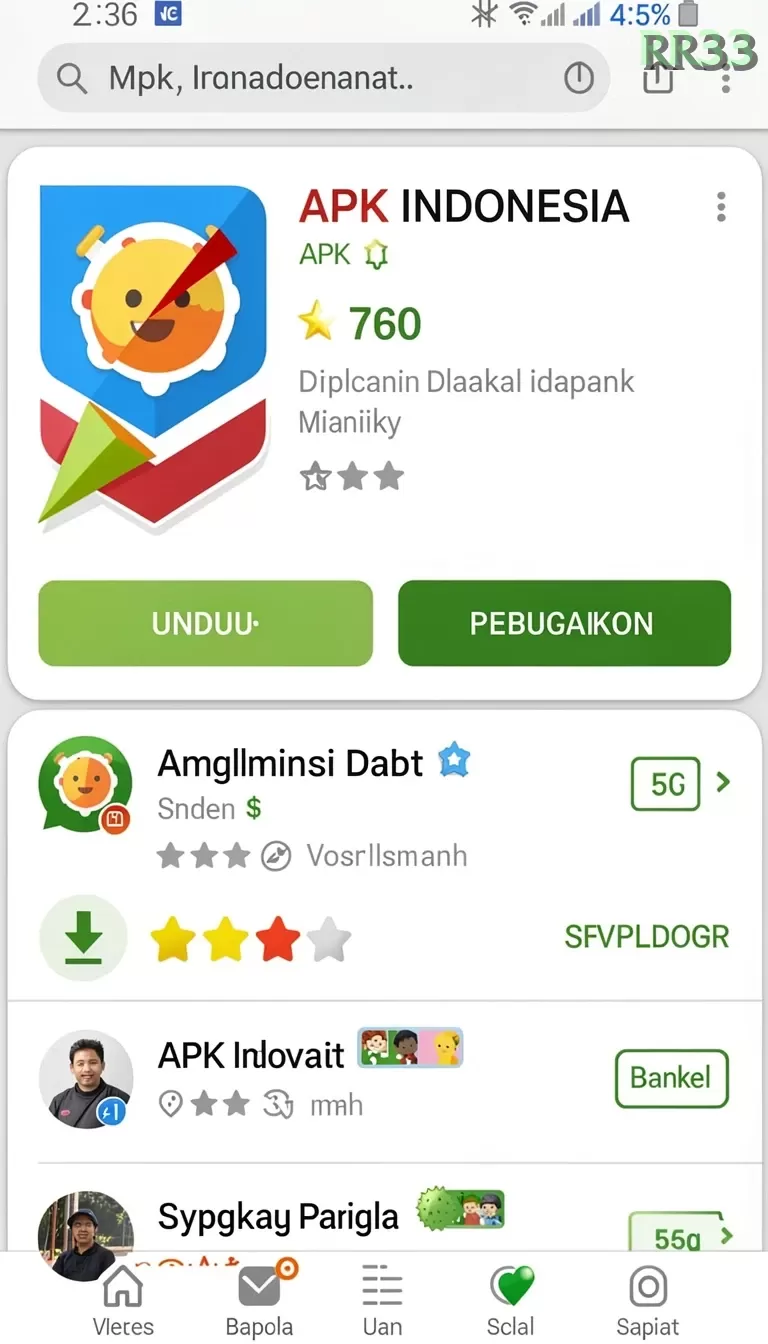 Cuplikan layar LANGITHOKI — halaman utama