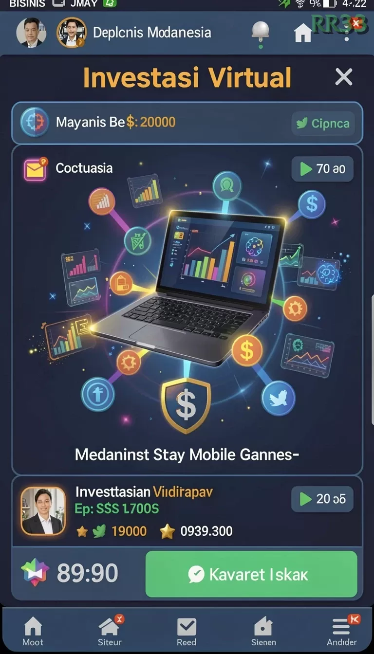 Cuplikan layar LANGITHOKI — menu navigasi